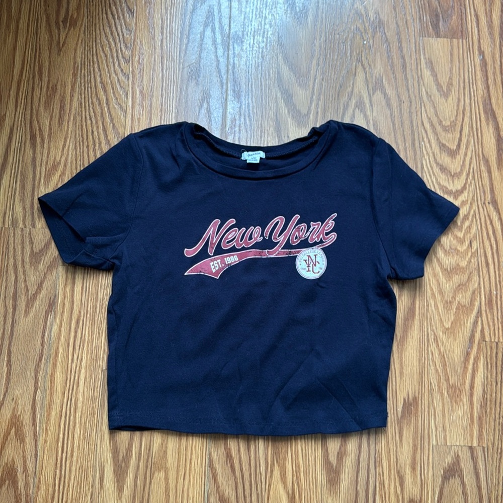 Garage Graphic Crop Top